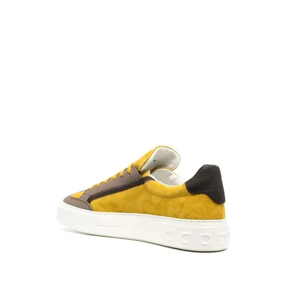 Ferragamo Gancini Colour-Block Sneakers - Picture 2 of 4
